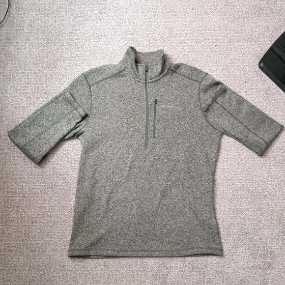 Eddie Bauer Pullover Lot of 6 Men's Size TL XXL XL TXL Gray/Blue 1/4 Zip Sleeve - Picture 8 of 16